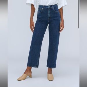 NWT Everlane The Way High Jean (vintage indigo)